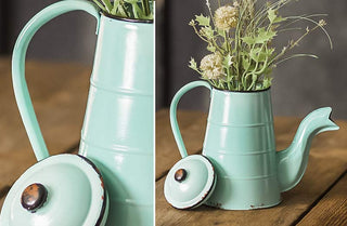 Vintage-Inspired Coffee Pot