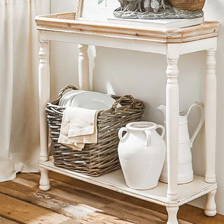 Tray Top Cottage Console Table