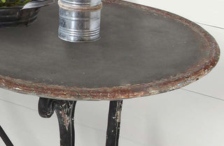 Antique Metal Console Table