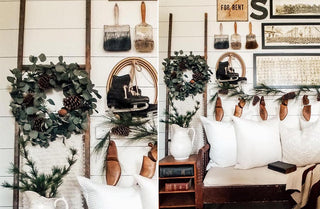 Eucalyptus Wreath With Pinecones