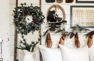 Eucalyptus Wreath With Pinecones