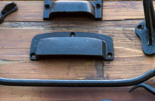 Large Rustic Pull Handle  Set Of 4