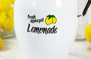 Enamel Lemonade Pitcher