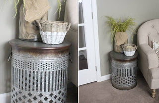 Vintage Inspired Wicker Basket DemiJohn
