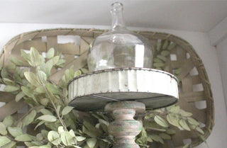 Vintage Inspired Wicker Basket DemiJohn