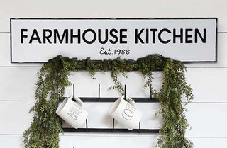 Distressed "Farmhouse Kitchen" Sign