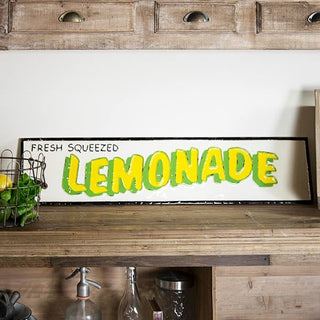 HUGE Embossed Lemonade Sign