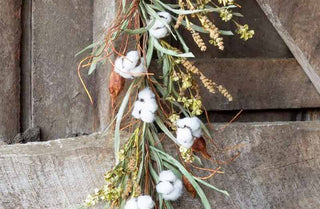 60" Grass Cotton Garland