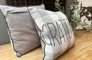 Checkered Grateful Pillow
