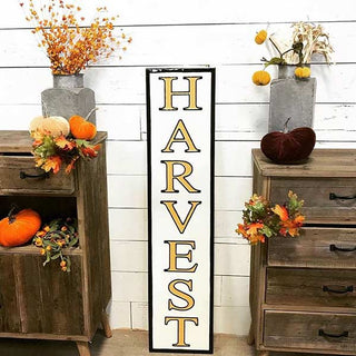 Chippy Enamel "Harvest" Sign
