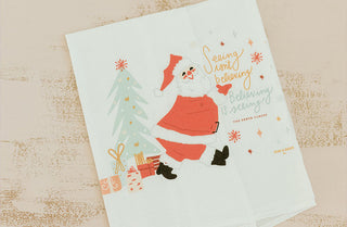 Holiday Spirit Kitchen Towels, Pick Your Style | Handmade in USA