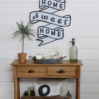 Enamel "Home Sweet Home" Sign