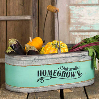 Homegrown Utility Bucket | Vintage Farmhouse