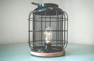 Caged Wire Lantern