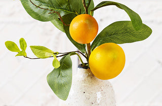 Oversized Decorative Lemon Branch