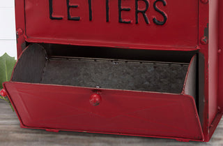 Metal Letters to Santa Post Box