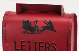 Metal Letters to Santa Post Box