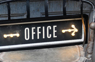 Lighted Office Plaque