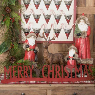 Rustic "Merry Christmas" Table Sign