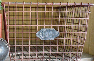 I love You Wire Basket with Tag