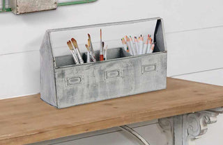 Metal Toolbox Inspired Caddy