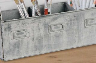 Metal Toolbox Inspired Caddy
