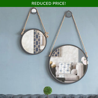 Rustic Rope Mirror, Pick your Size