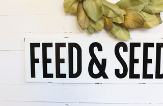 HUGE Feed and Seed Co Sign
