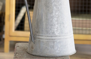 Galvanized Metal Decorative Watering Can