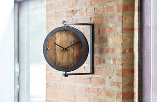 Reclaimed Wood Wall Clock