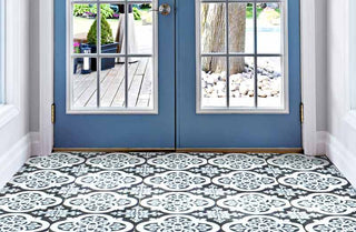 Ornate Peel and Stick Floor Tile