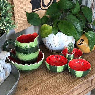 Summer celebrations watermelon dishware collection, build your set