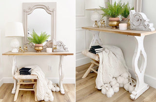 Chippy Corbel Inspired Console Table