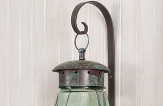 Mason Jar Tea Light Wall Sconce