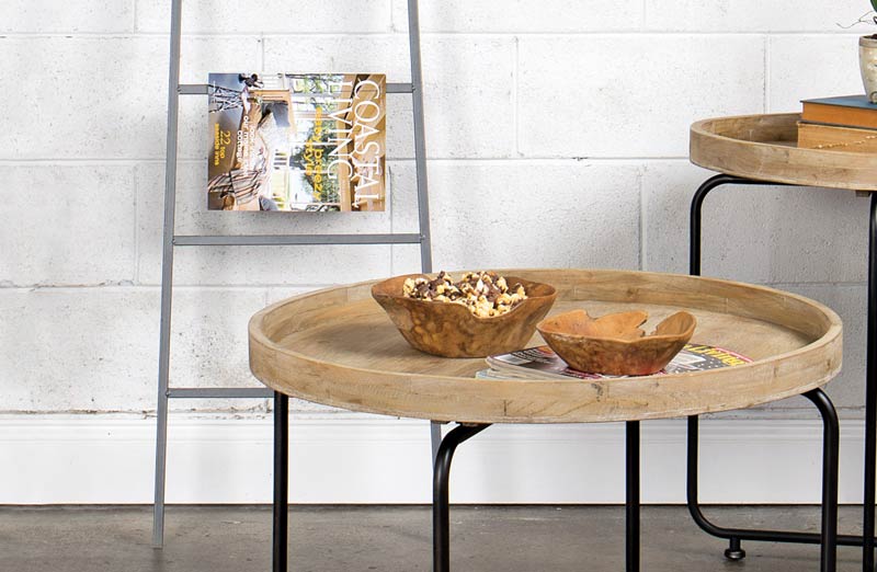 Industrial Ladder Wall Display - Decor Steals