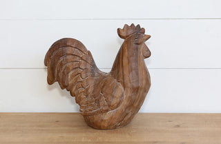 Distressed Nesting Rooster