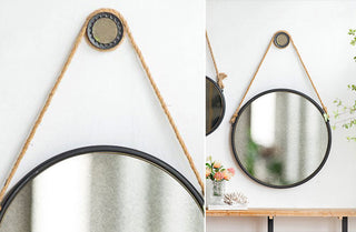 Rustic Rope Mirror, Pick your Size