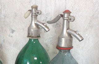 Found Object Vintage European Seltzer Bottle