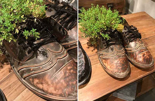 Decorative Traveling Salesman Shoes
