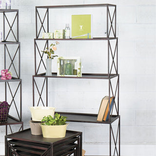 Stackable Nesting Table Shelves  Set of 4