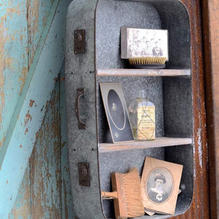 Vintage Suitcase Shelf