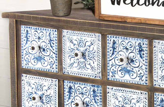 Delft Inspired Console Table