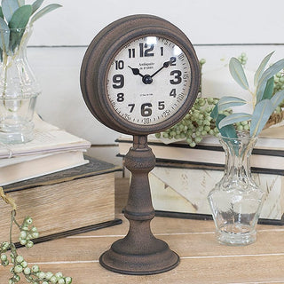 Modern Meets Vintage Table Clock