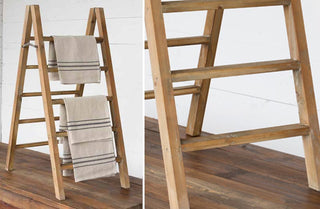 Wooden Tabletop Display Ladder