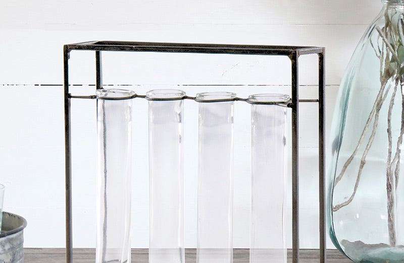 Test Tube Display Rack - Decor Steals
