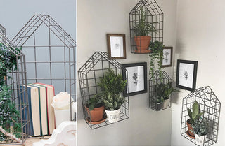 Wire House Shelves  Set of 4