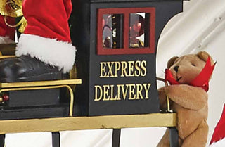 HUGE Express Delivery Train with Santa