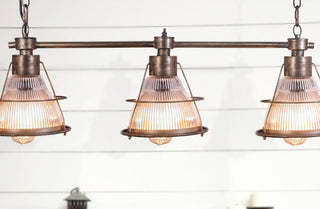 Rustic Hanging Bar Lamp Chandelier