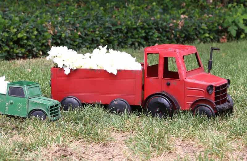truck planter pot HUGE Rustic Truck Planter