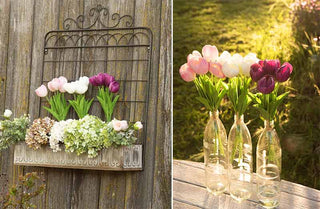Lifelike Tulip Bouquet, Pick Your Color!